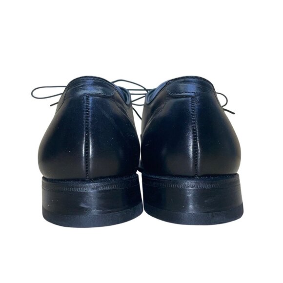 FootJoy Men’s Black Leather Oxford Cap Toe Classic Dress Shoes Size 10.5C main image 8